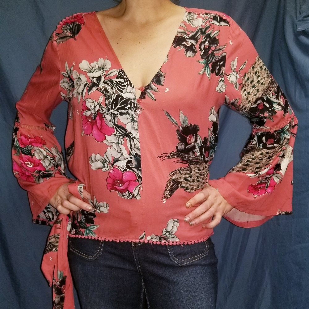 Jaase sz XL LS top, NWOT